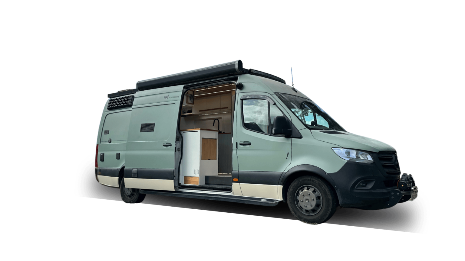 Motorhome UP! Smart, o motorhome Sprinter da UP! Motorhome